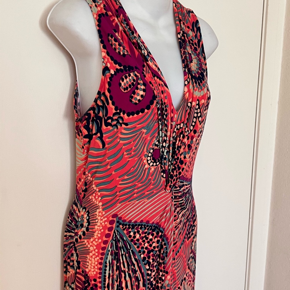 Tommy Bahama Multicolor Sleeveless Maxi Dress - Size Small
